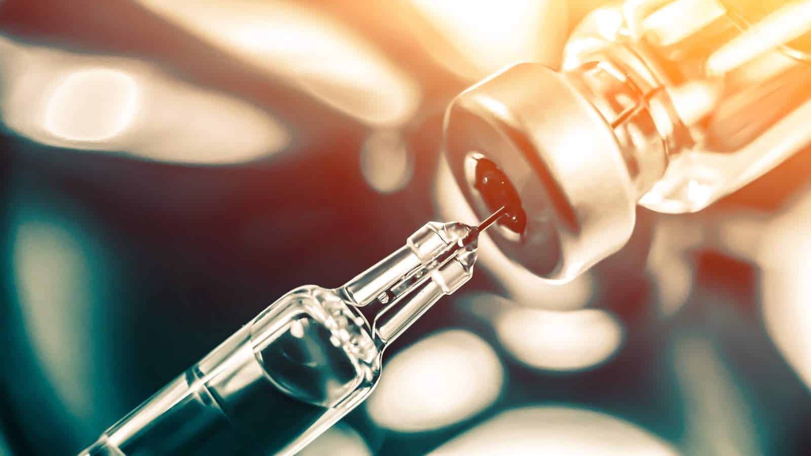 routine vaccination vial