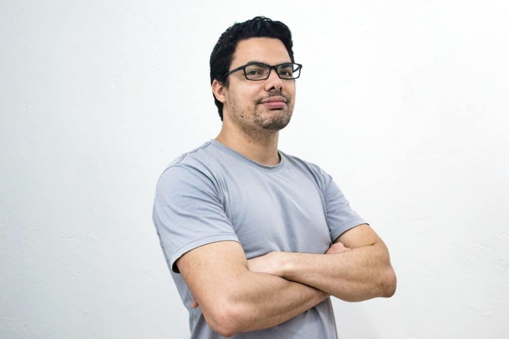 a healthy man after performing a well man checkup