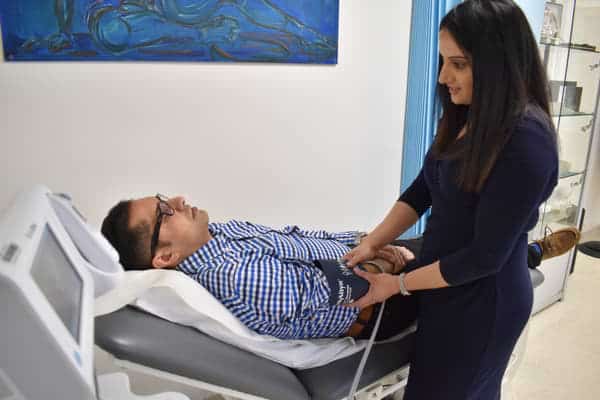 GP consultation Doctor rupa during a private doctor appointment