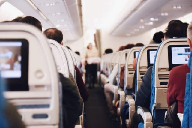 People traveling with a PCR certificate