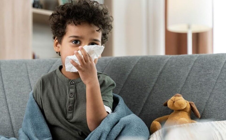 Child with Hay Fever Child with Hay Fever